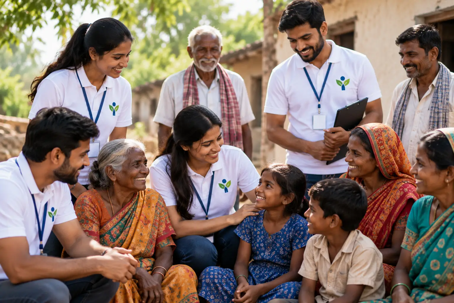 Foundation team and community members