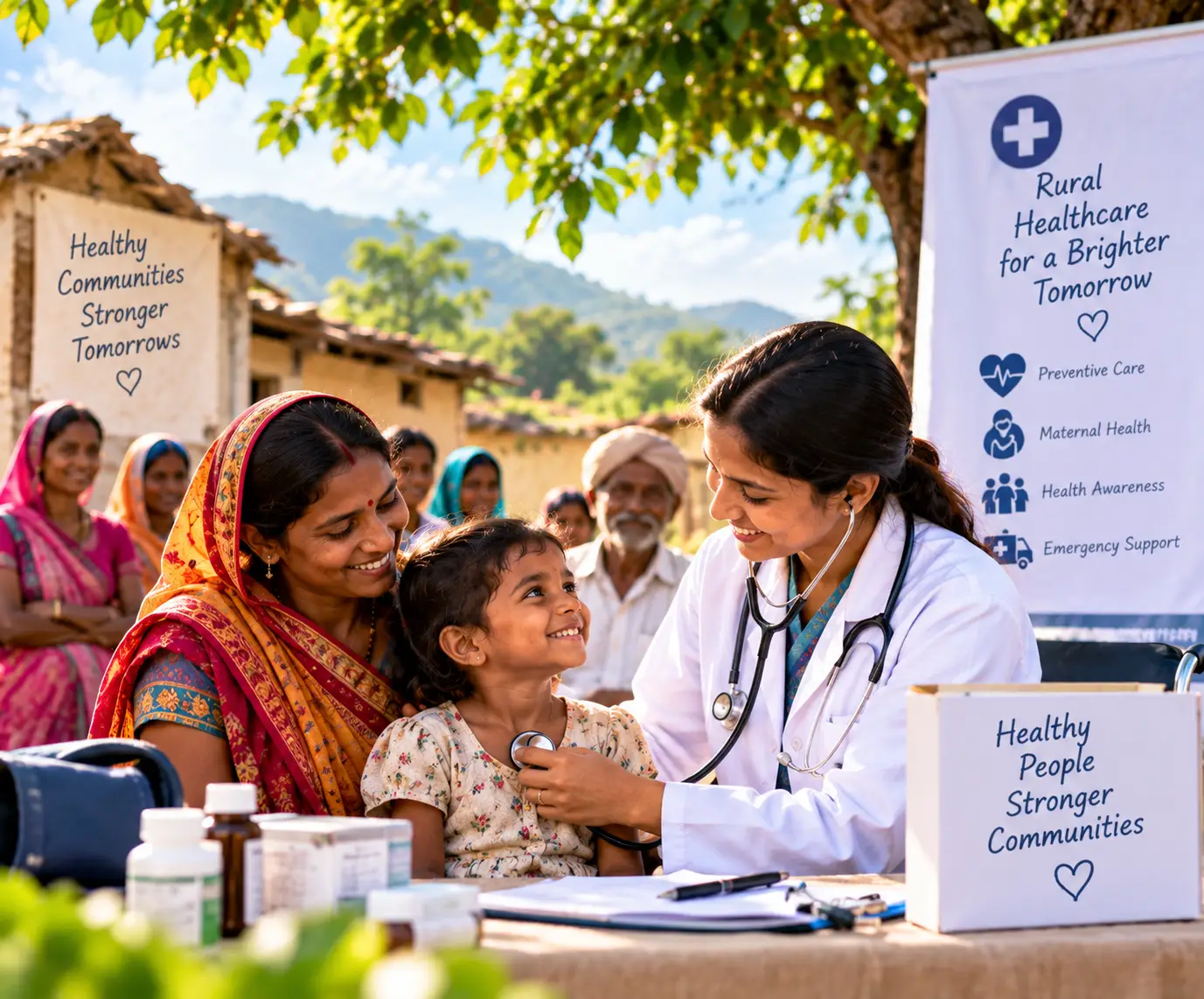 Healthcare support in rural communities